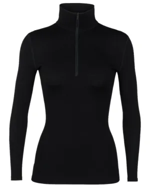 Icebreaker Womens Merino 260 Tech Half Zip Thermal Top