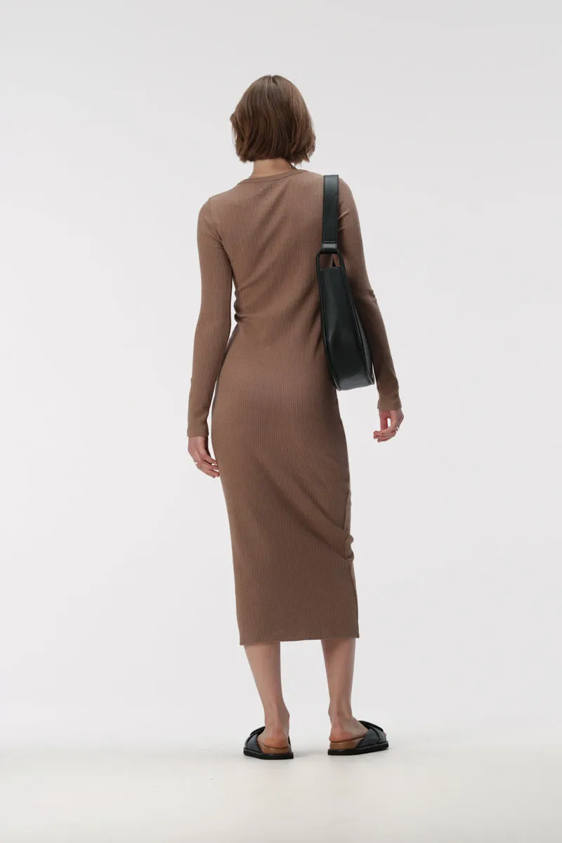 Ines Dress Camel