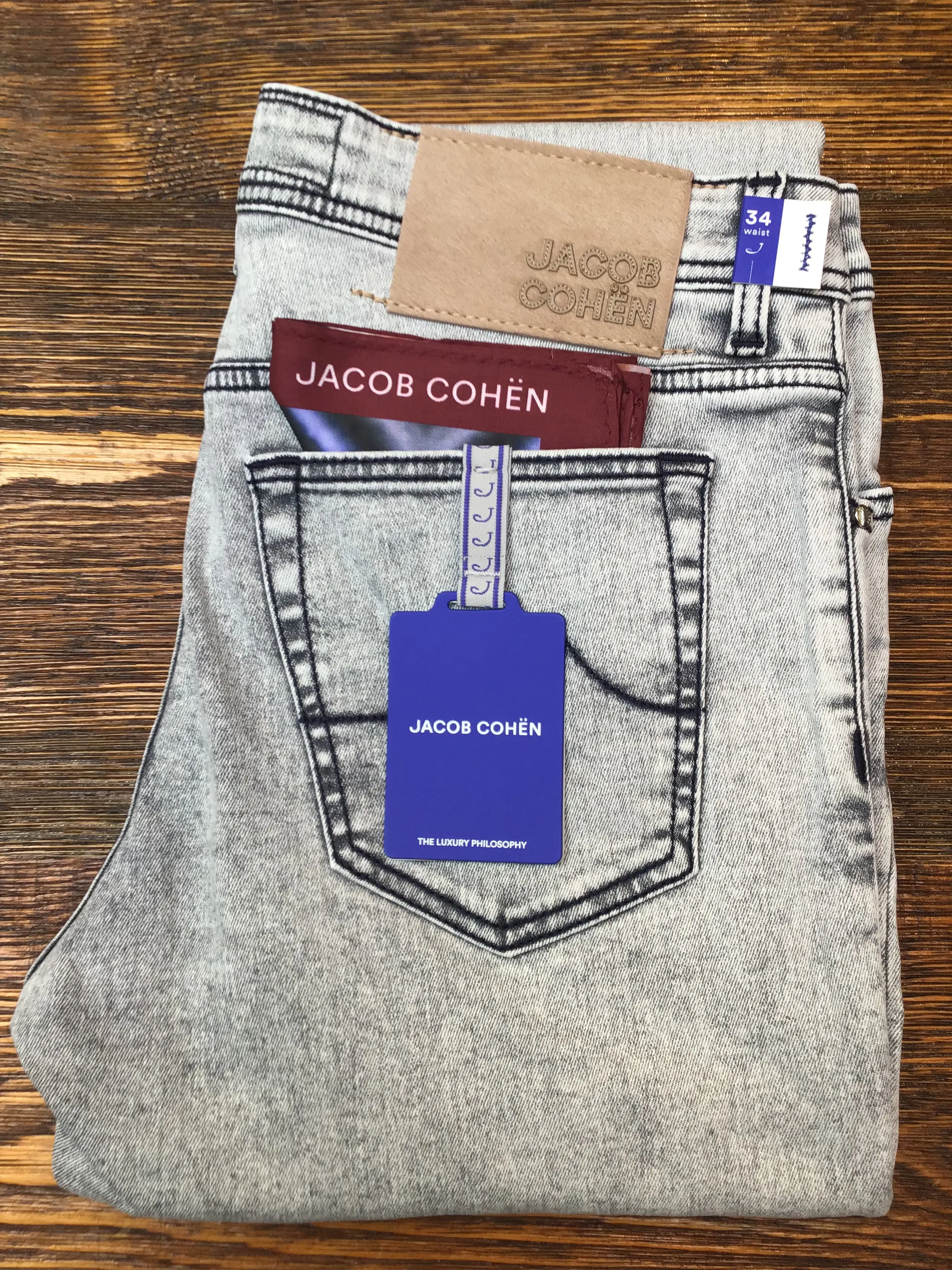 JACOB COHEN Bard Acid Wash