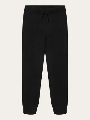 JADE hybrid knitted jog pants - Black Jet