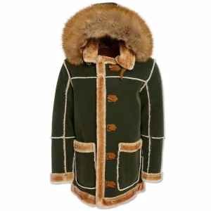 Jordan Craig Denali Shearling Jacket (Olive) 91620