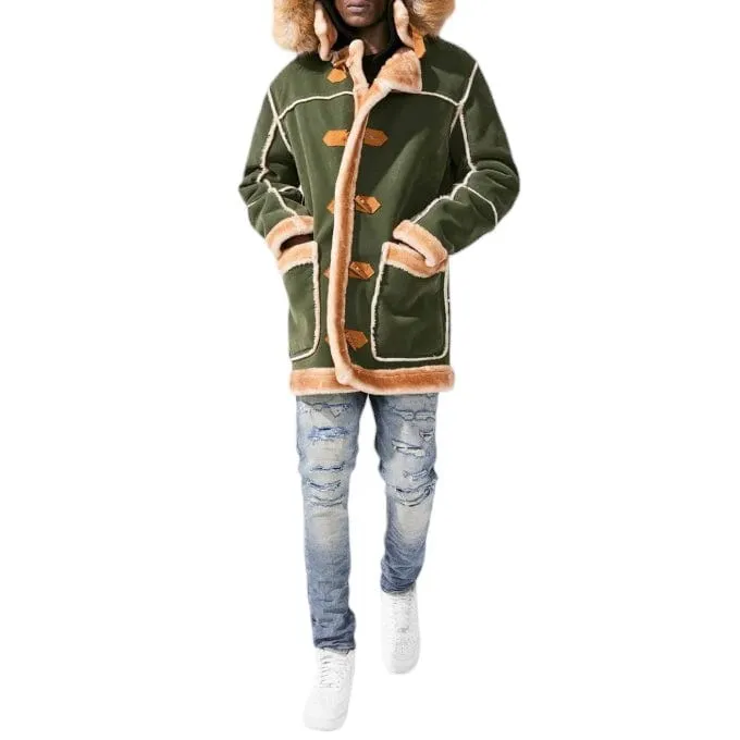 Jordan Craig Denali Shearling Jacket (Olive) 91620