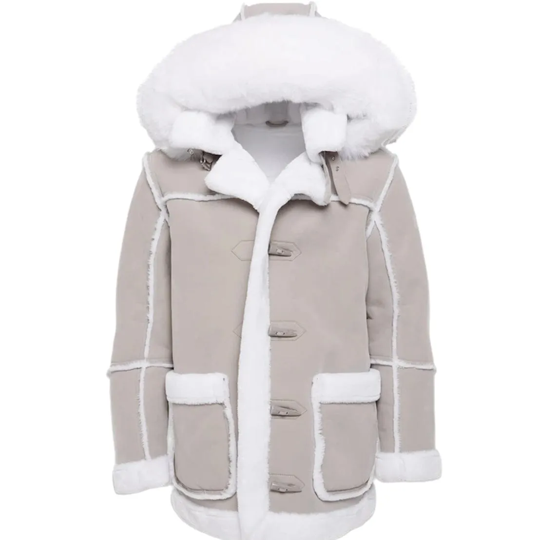 Jordan Craig Denali Shearling Jacket (Stone) 91589