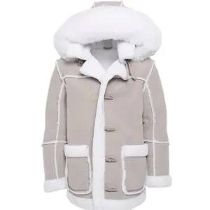 Jordan Craig Denali Shearling Jacket (Stone) 91589