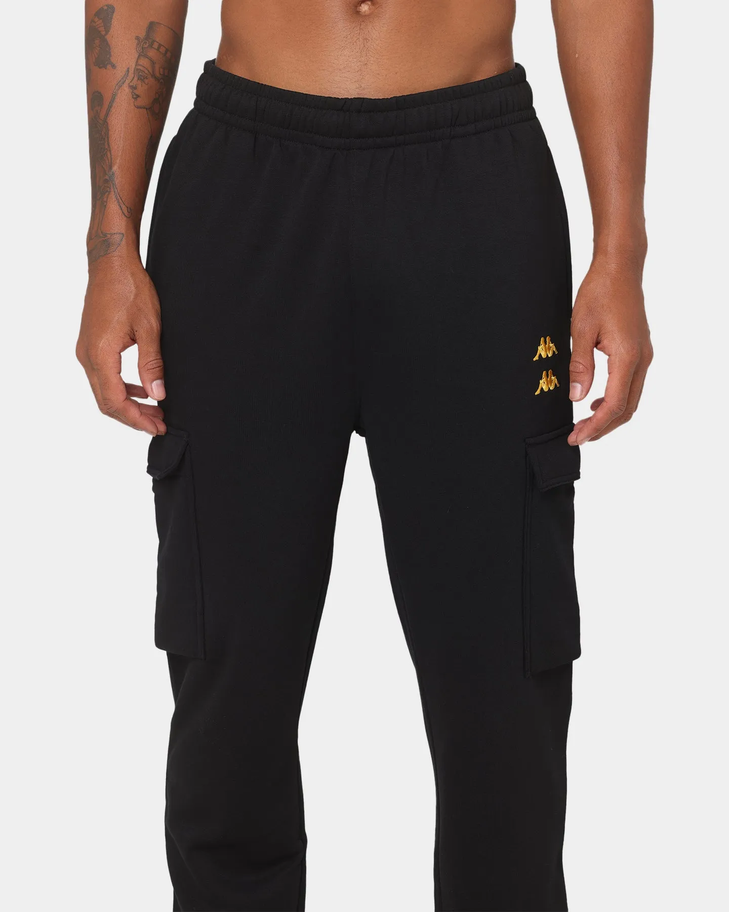 KAPPA Authentic Drake Track Pants Black/Gold