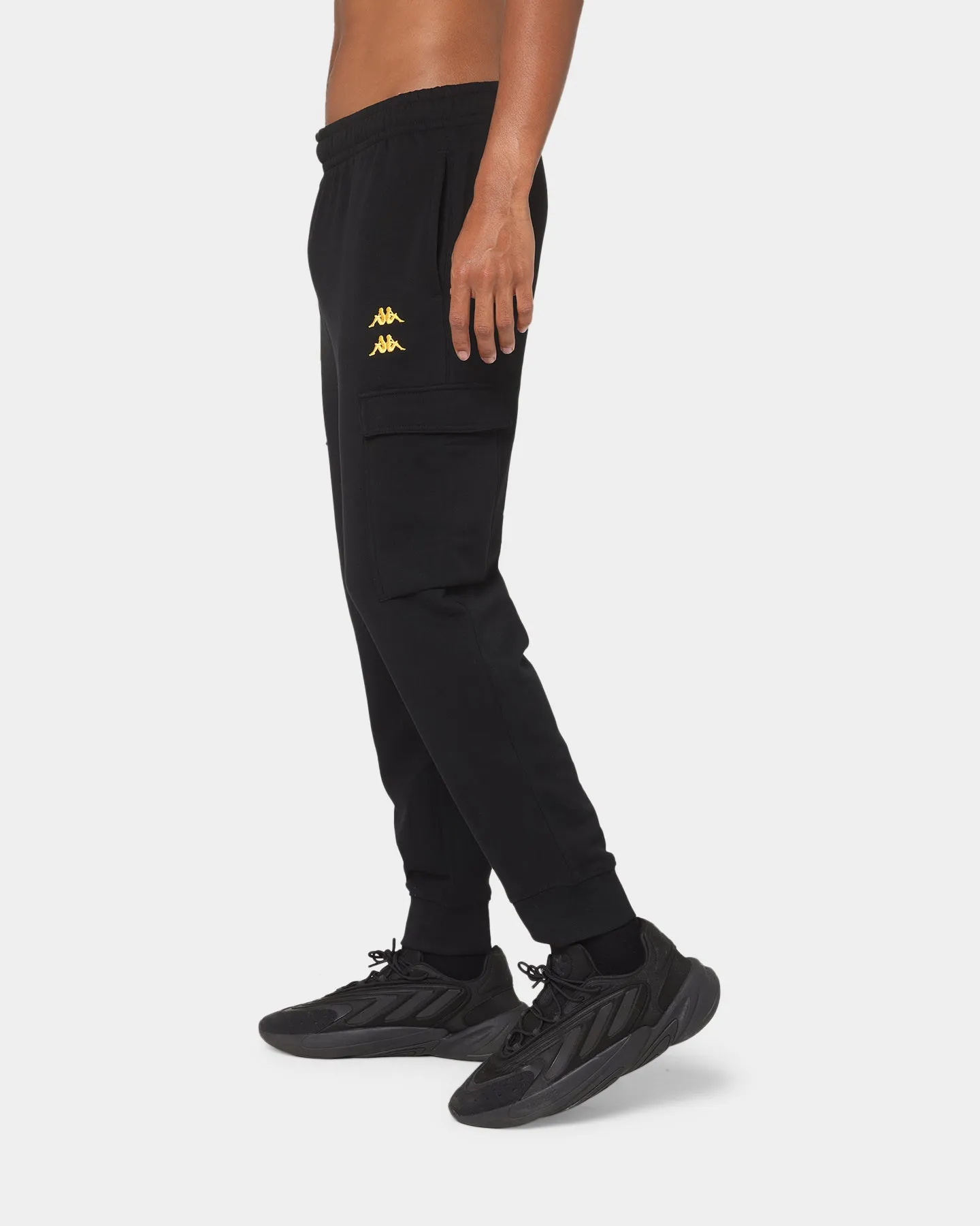 KAPPA Authentic Drake Track Pants Black/Gold