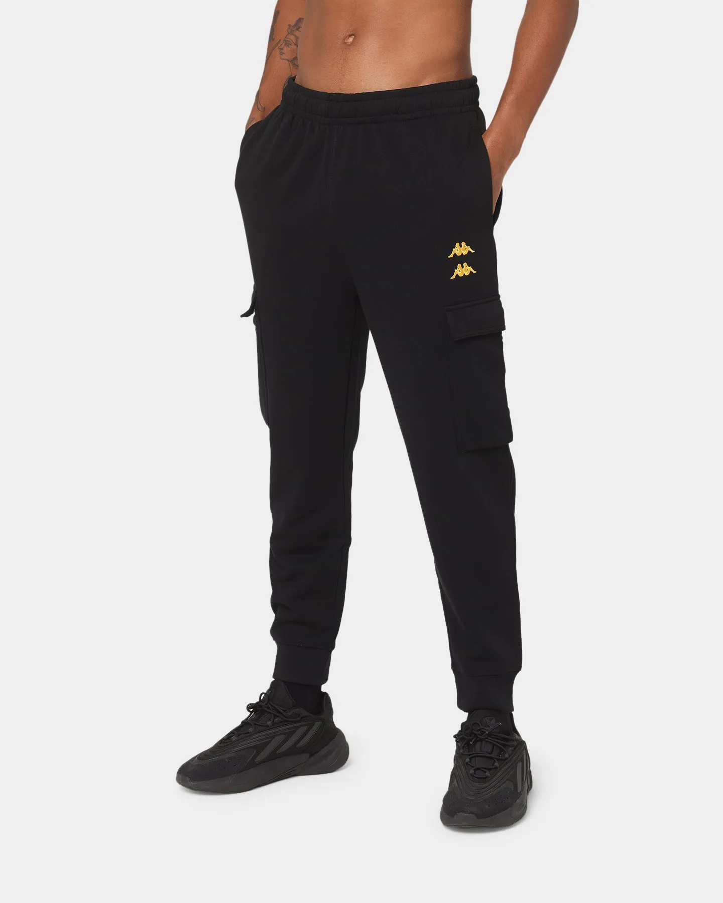 KAPPA Authentic Drake Track Pants Black/Gold