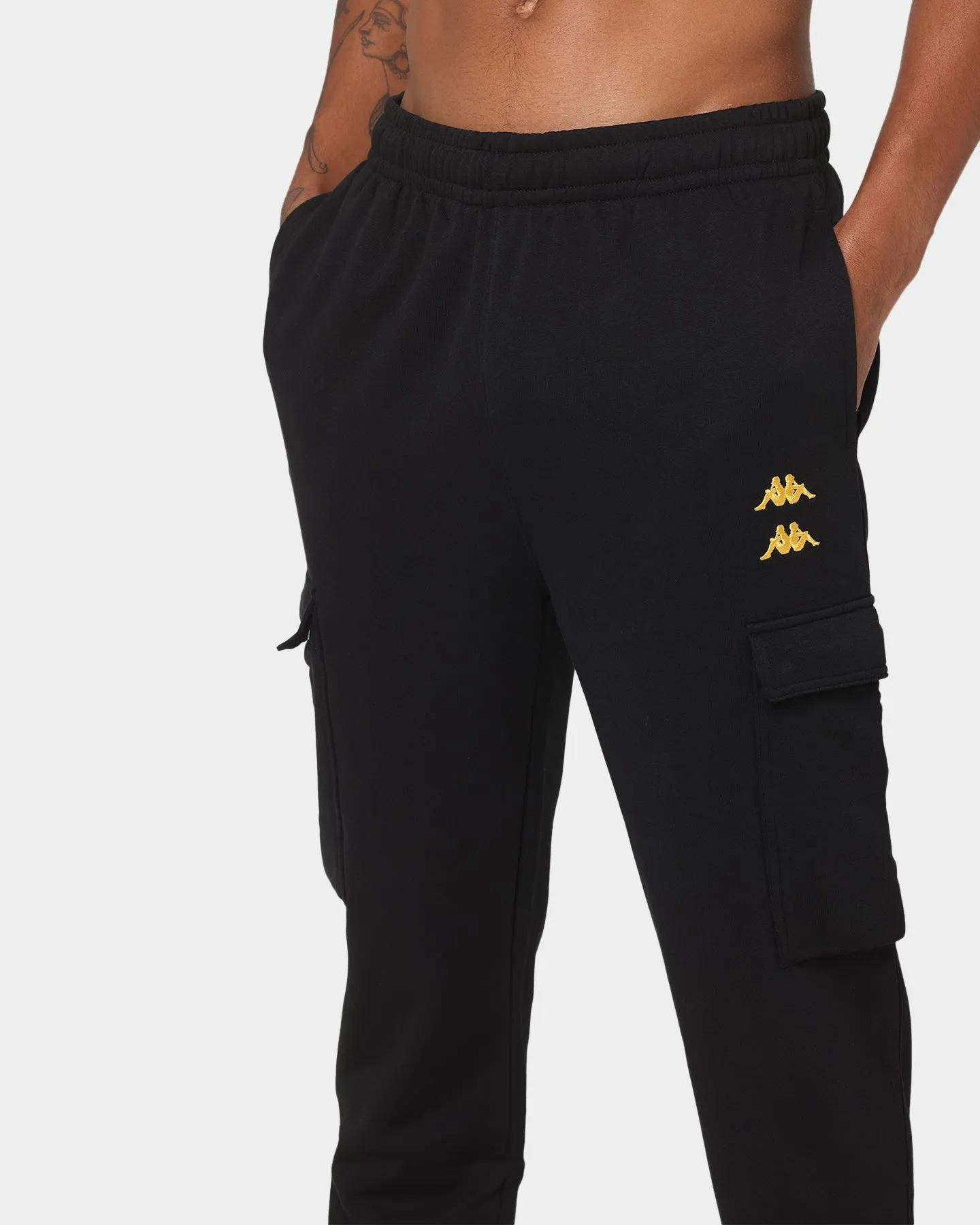 KAPPA Authentic Drake Track Pants Black/Gold