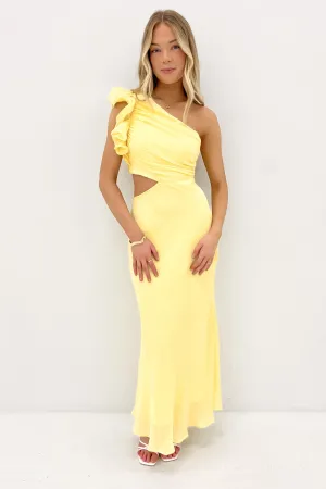 Knox Midi Dress Yellow