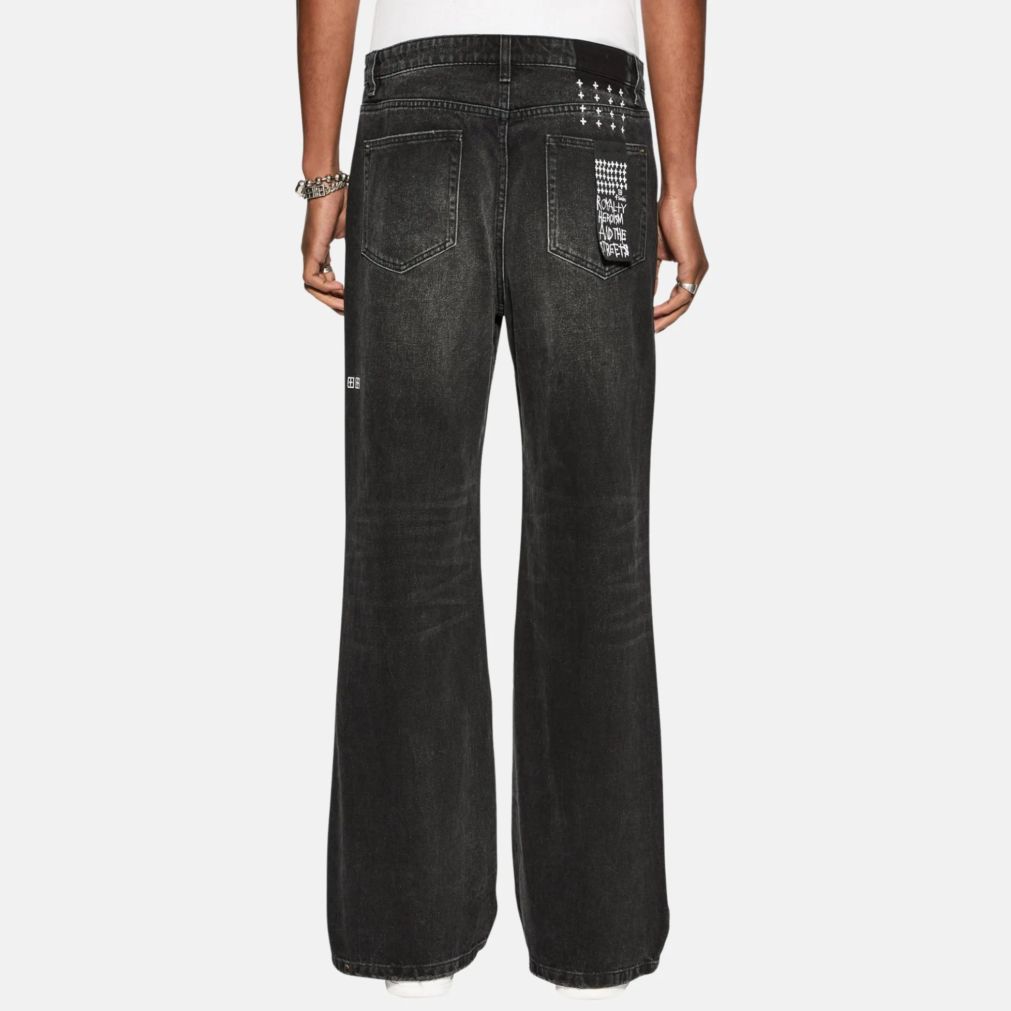 Ksubi Black Bronko Emblem Jeans