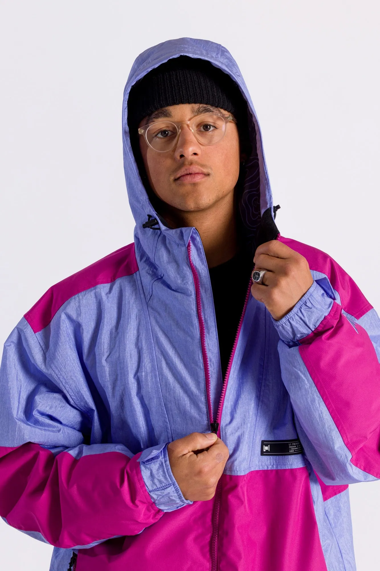 L1 Ventura Snow Jacket - Ultraviolet/Fuchsia