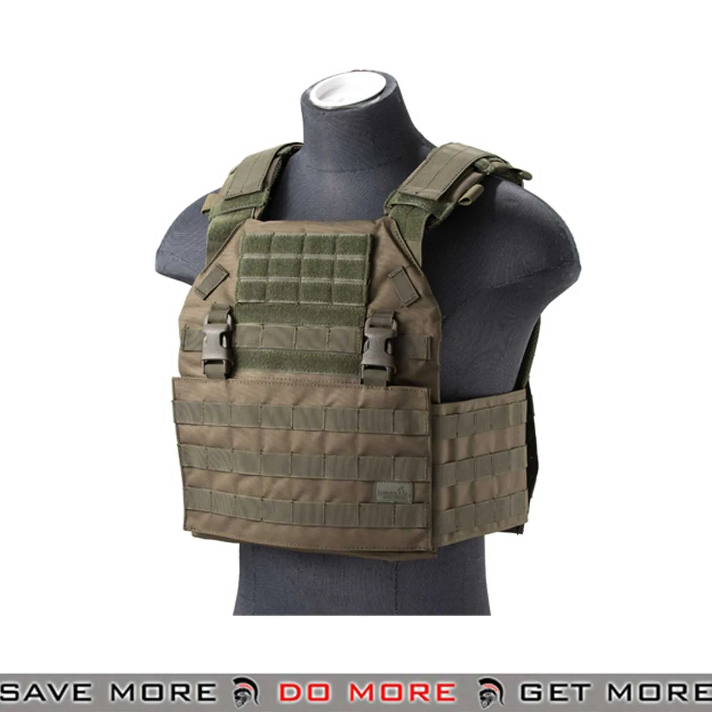 Lancer Tactical APC Style Airsoft Vest Tactical MOLLE Plate Carrier with Detachable Buckles Airsoft Tactical MOLLE Vest