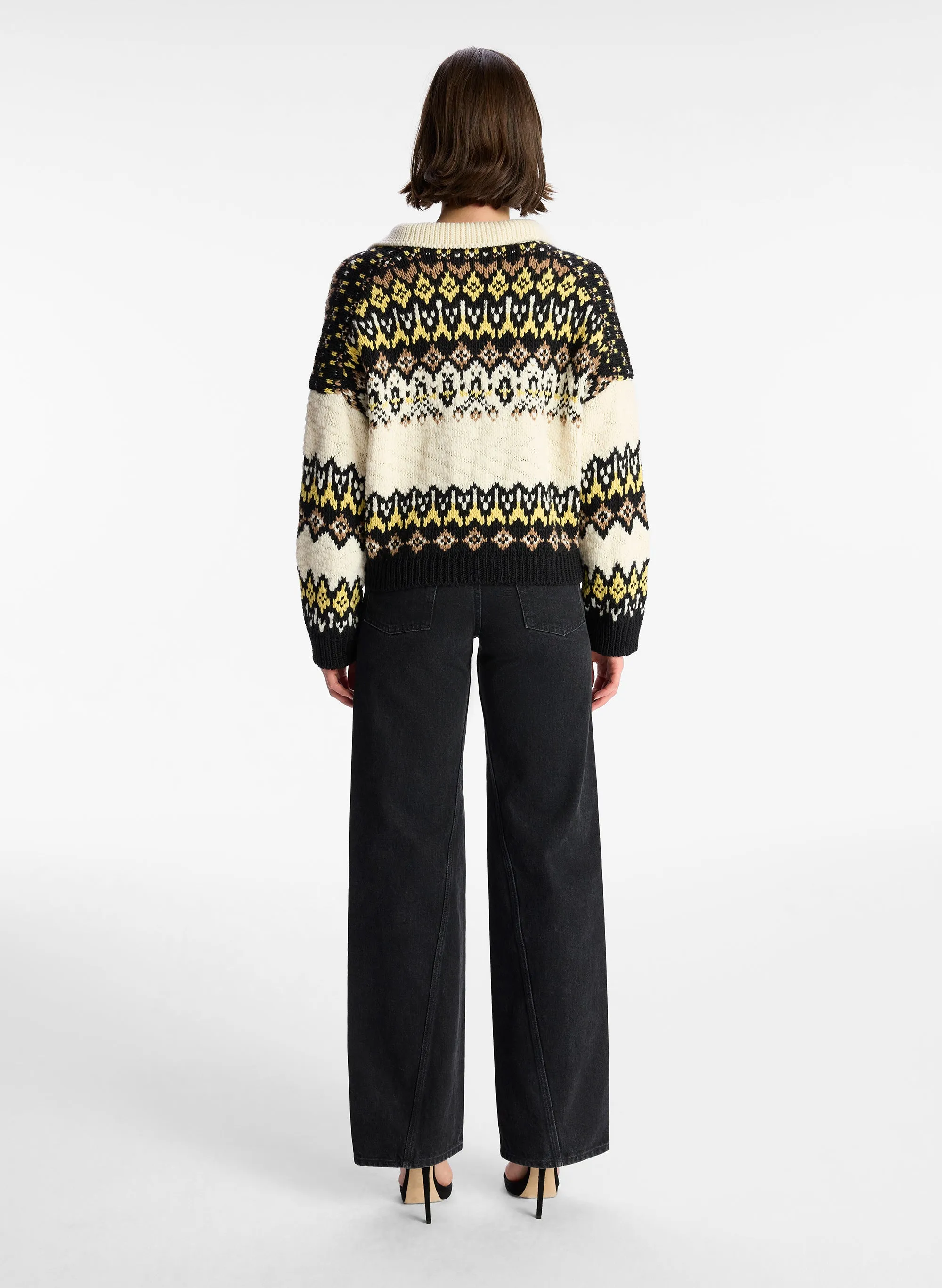 Landry Wool Fairisle Sweater