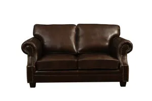 LANLINCO Top Layer Cowhide Love Seats,