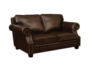 LANLINCO Top Layer Cowhide Love Seats,