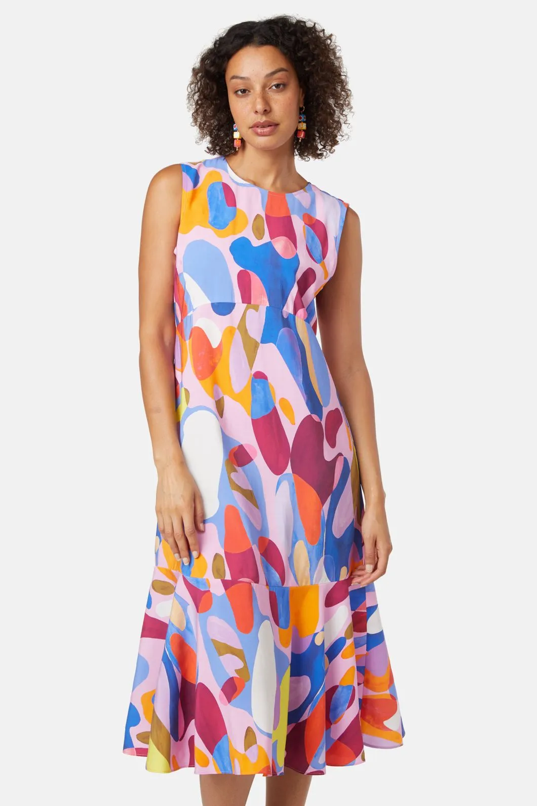 Lava Lamp Midi Dress