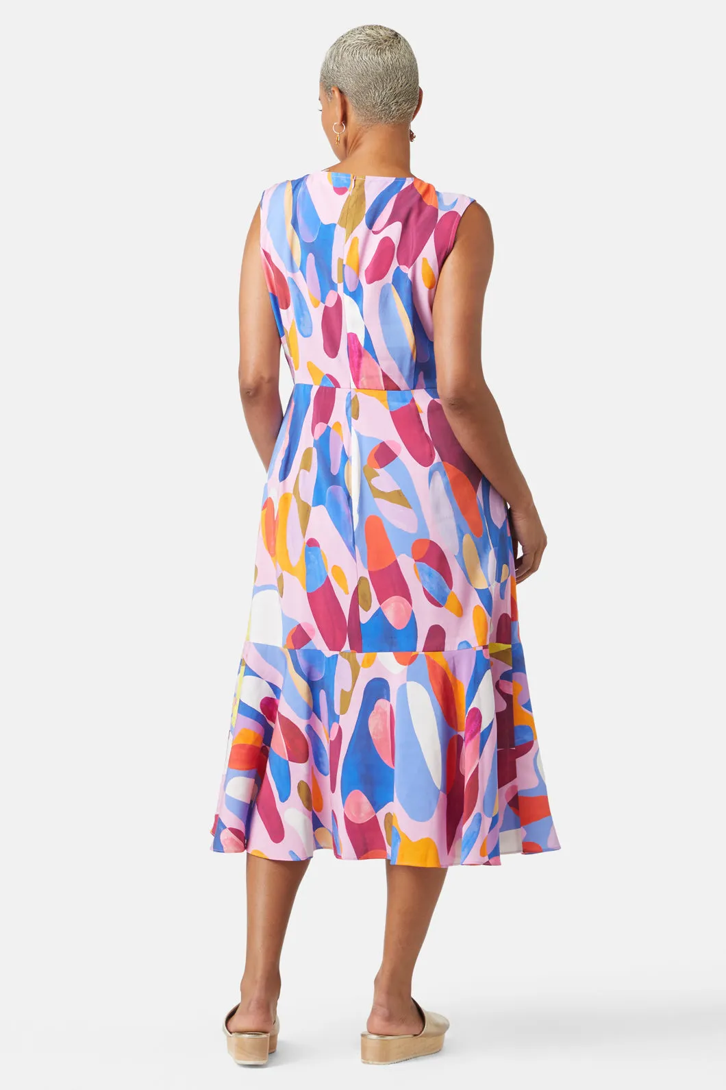 Lava Lamp Midi Dress