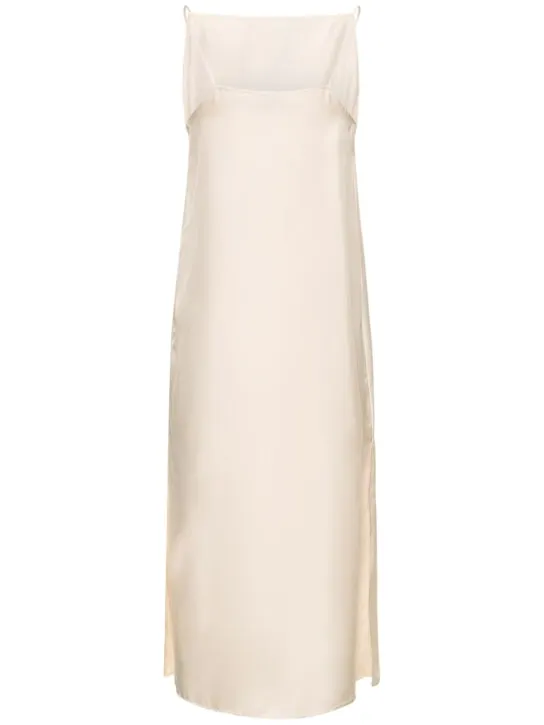 Loulou Studio   Sulum silk midi dress 