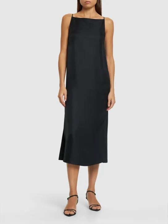 Loulou Studio   Sulum silk midi dress 