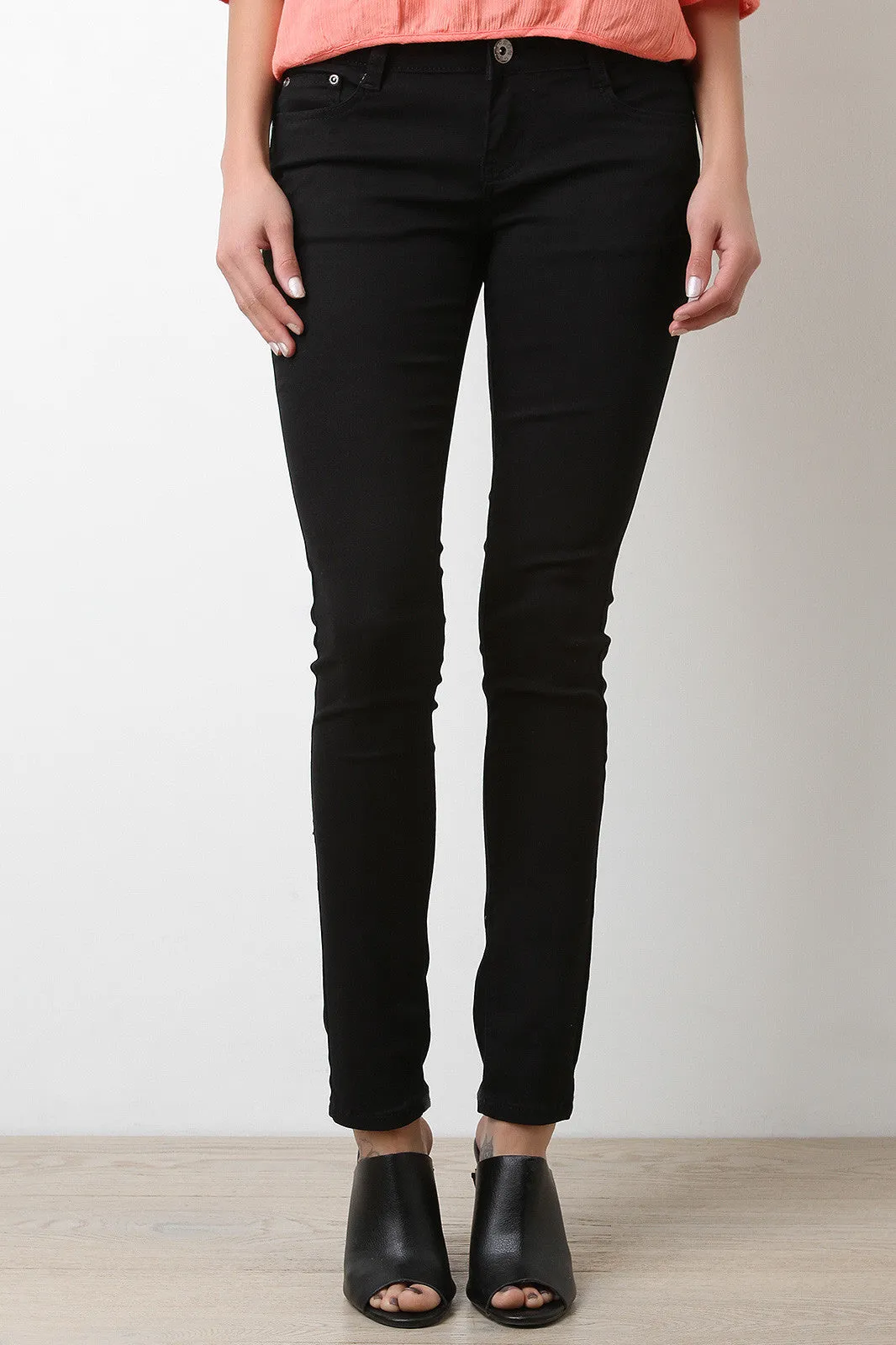 Low Rise Denim Jeans