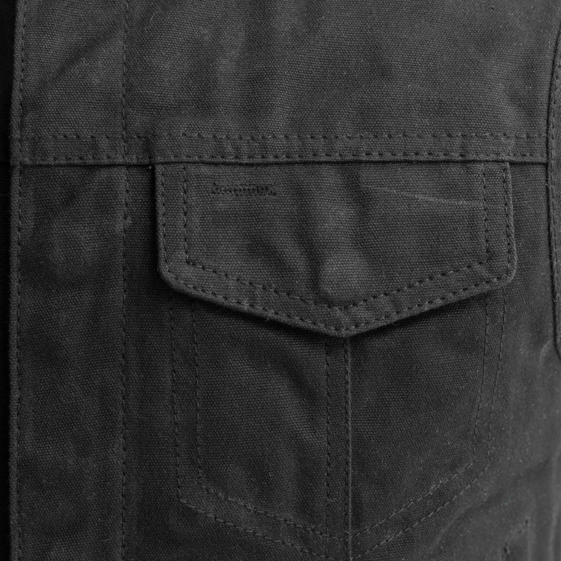 Lowside - Waxed Men's Motorcycle Canvas Vest