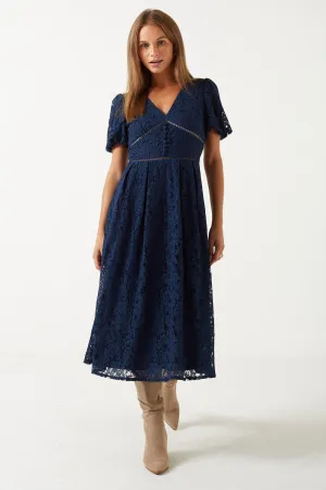 Marc Angelo Lace Midi Dress