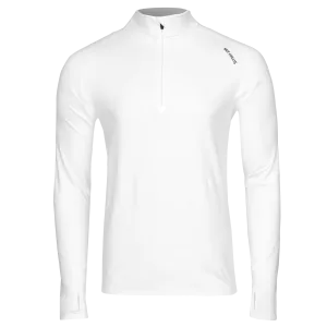 Men's Micro-Elite Chamois Zone Zip-T - White/White