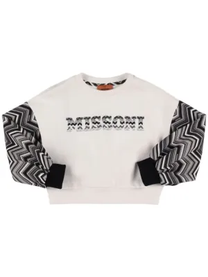 Missoni   Printed cotton jersey sweatshirt 