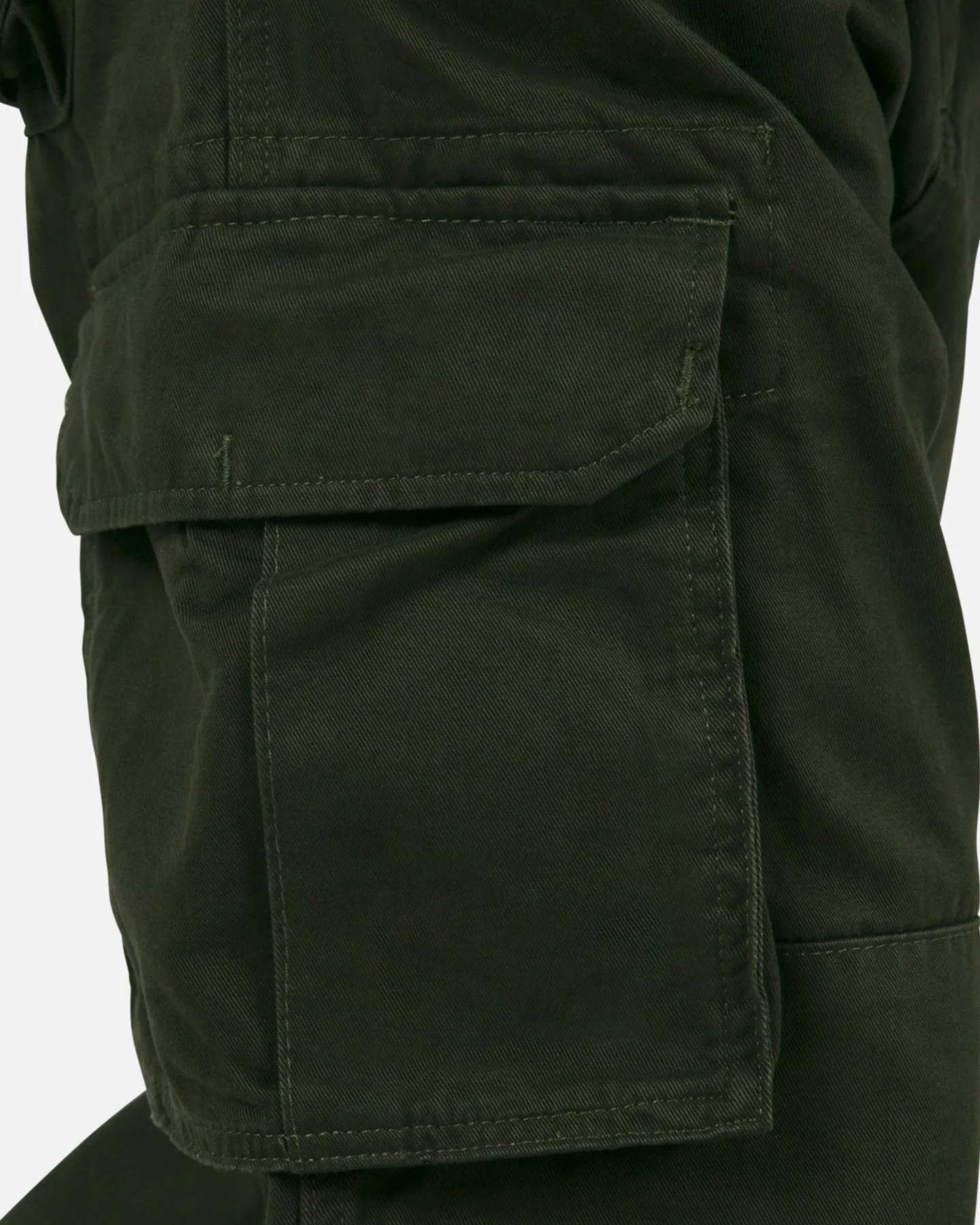 MNML Baggy Double Pocket Cargo Pants Olive