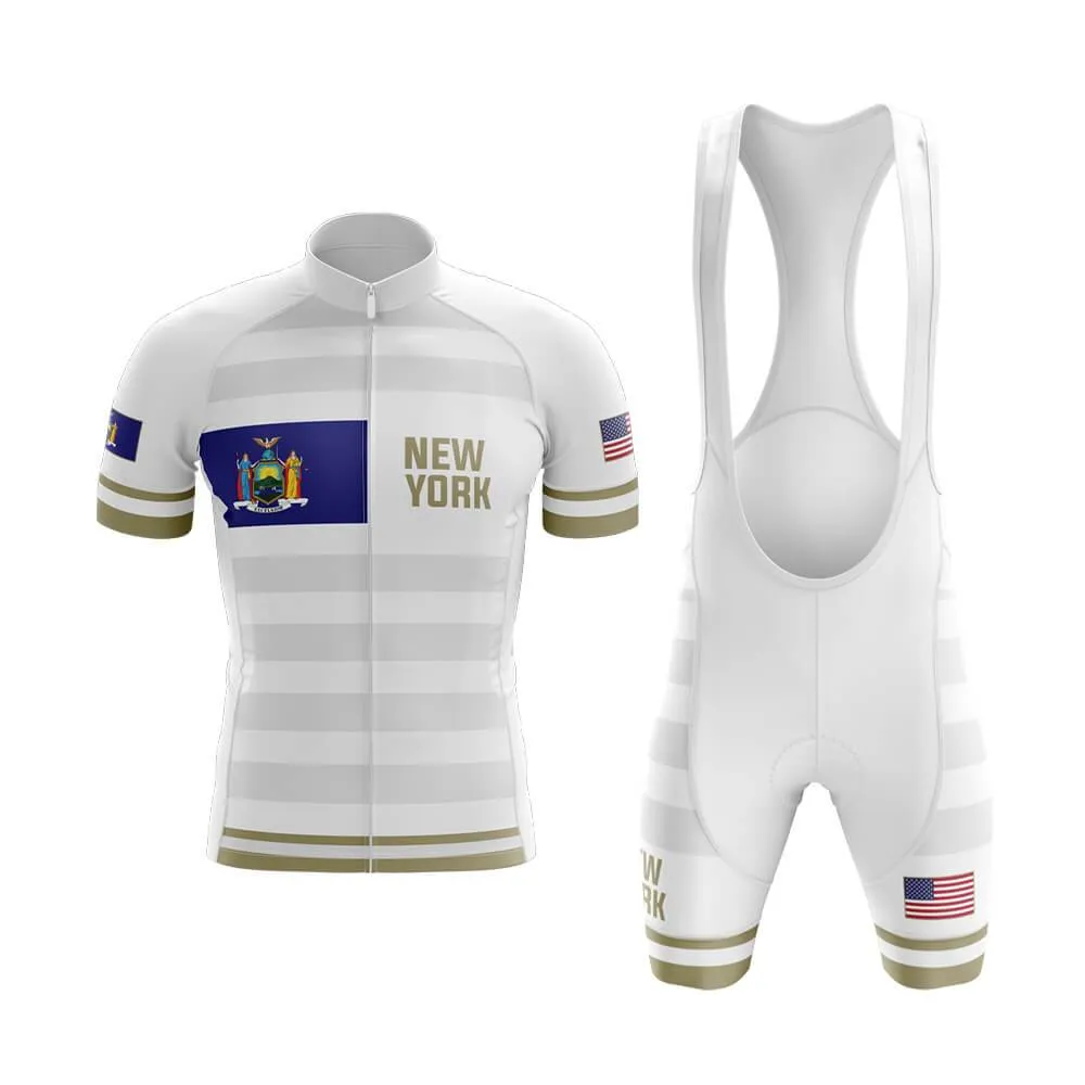 New York (BB Signature) (White) Club Cycling Kit