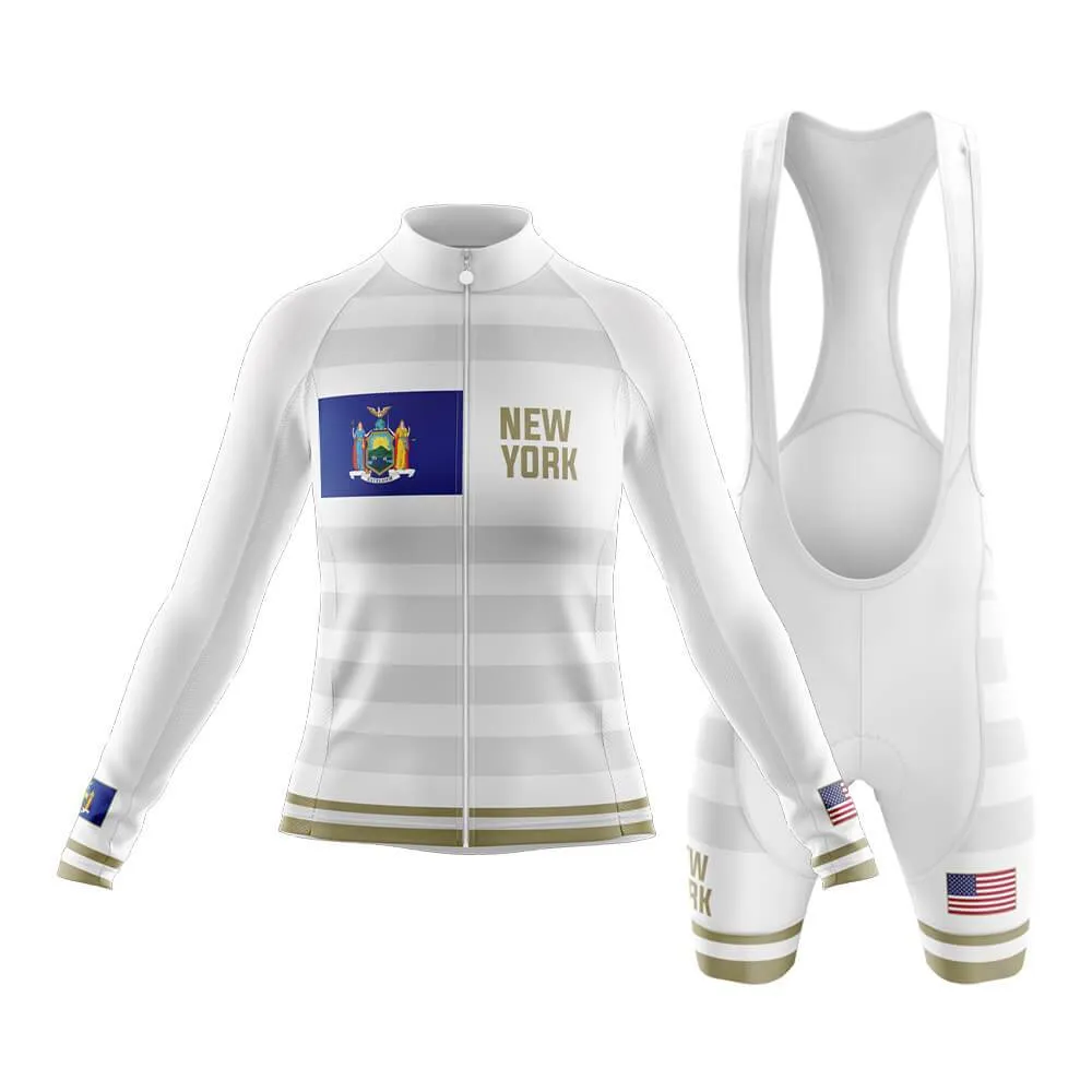 New York (BB Signature) (White) Club Cycling Kit