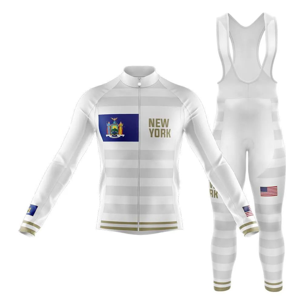 New York (BB Signature) (White) Club Cycling Kit