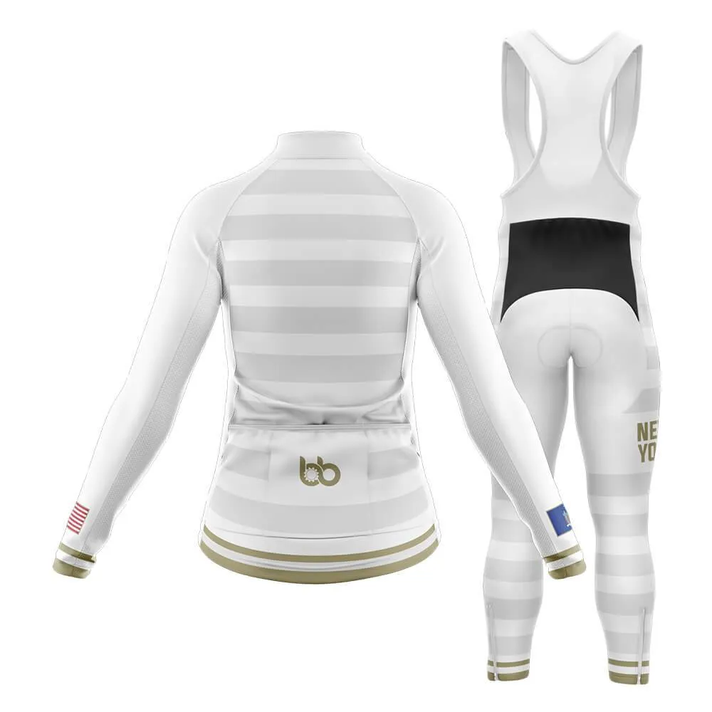 New York (BB Signature) (White) Club Cycling Kit