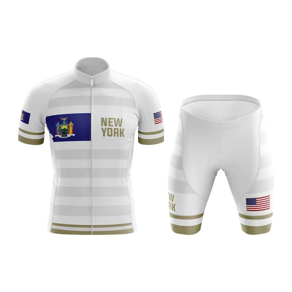 New York (BB Signature) (White) Club Cycling Kit