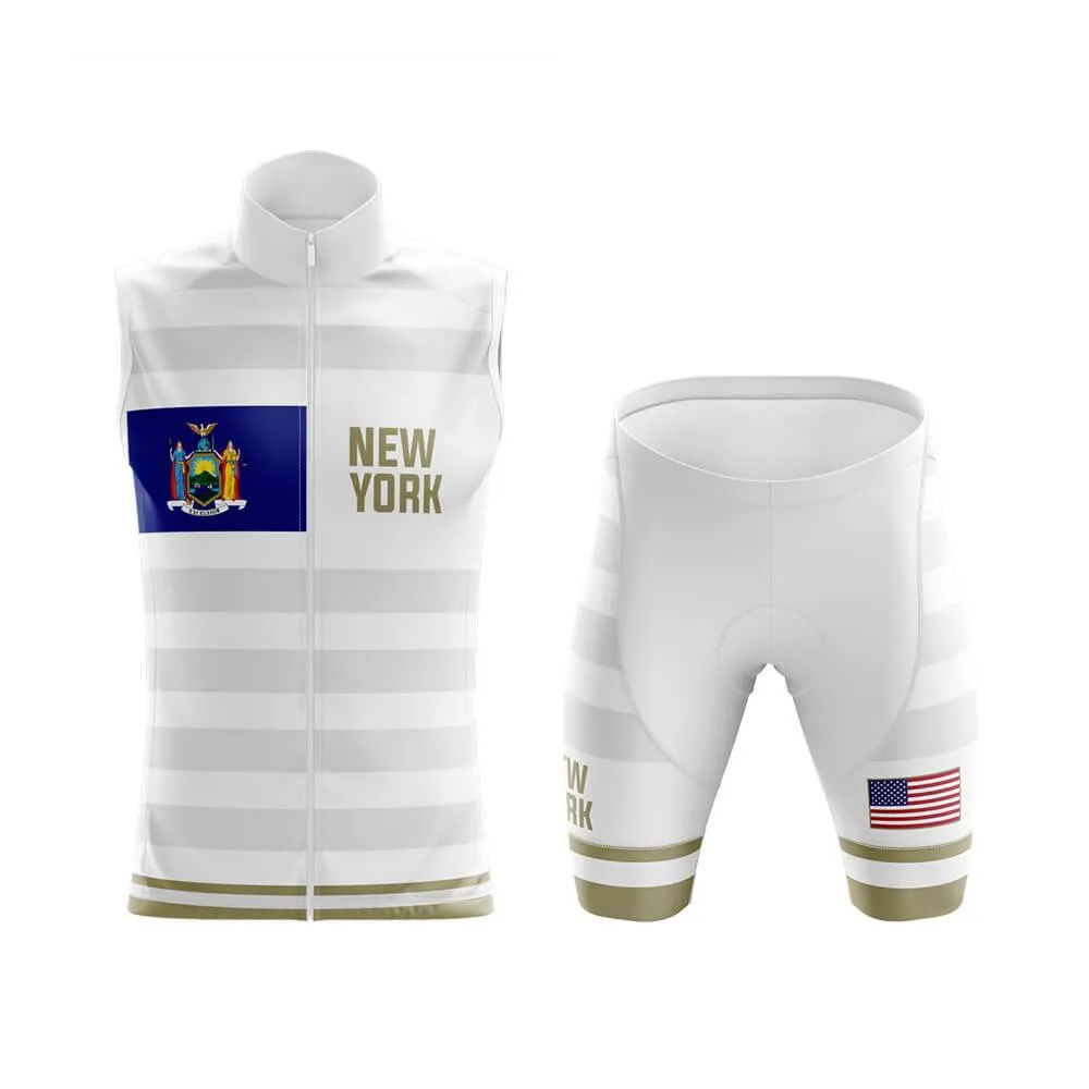 New York (BB Signature) (White) Club Cycling Kit