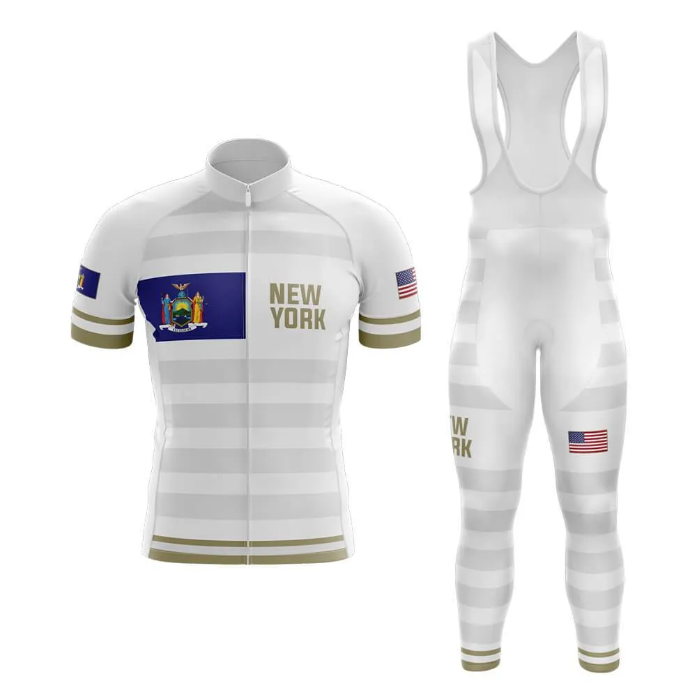 New York (BB Signature) (White) Club Cycling Kit