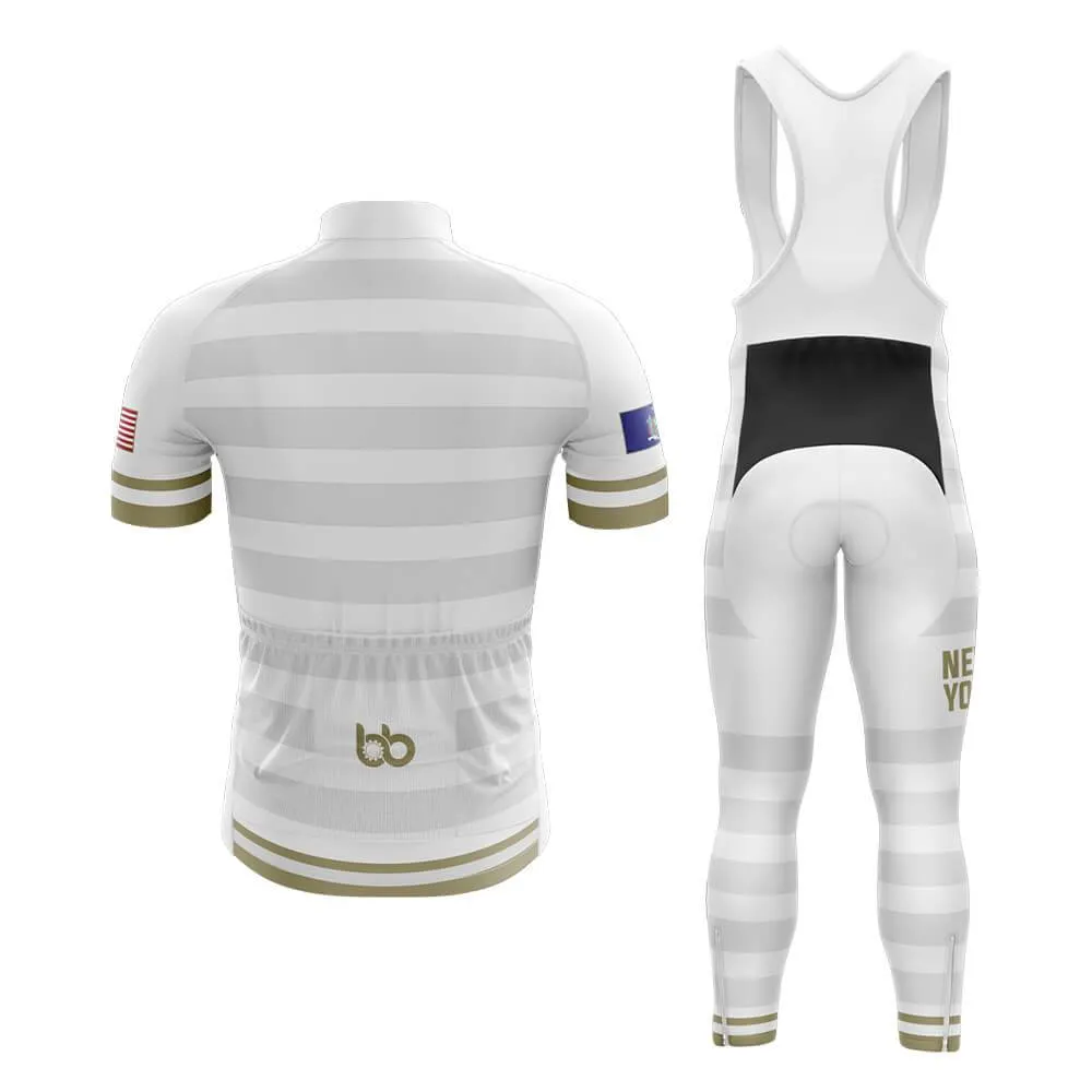 New York (BB Signature) (White) Club Cycling Kit