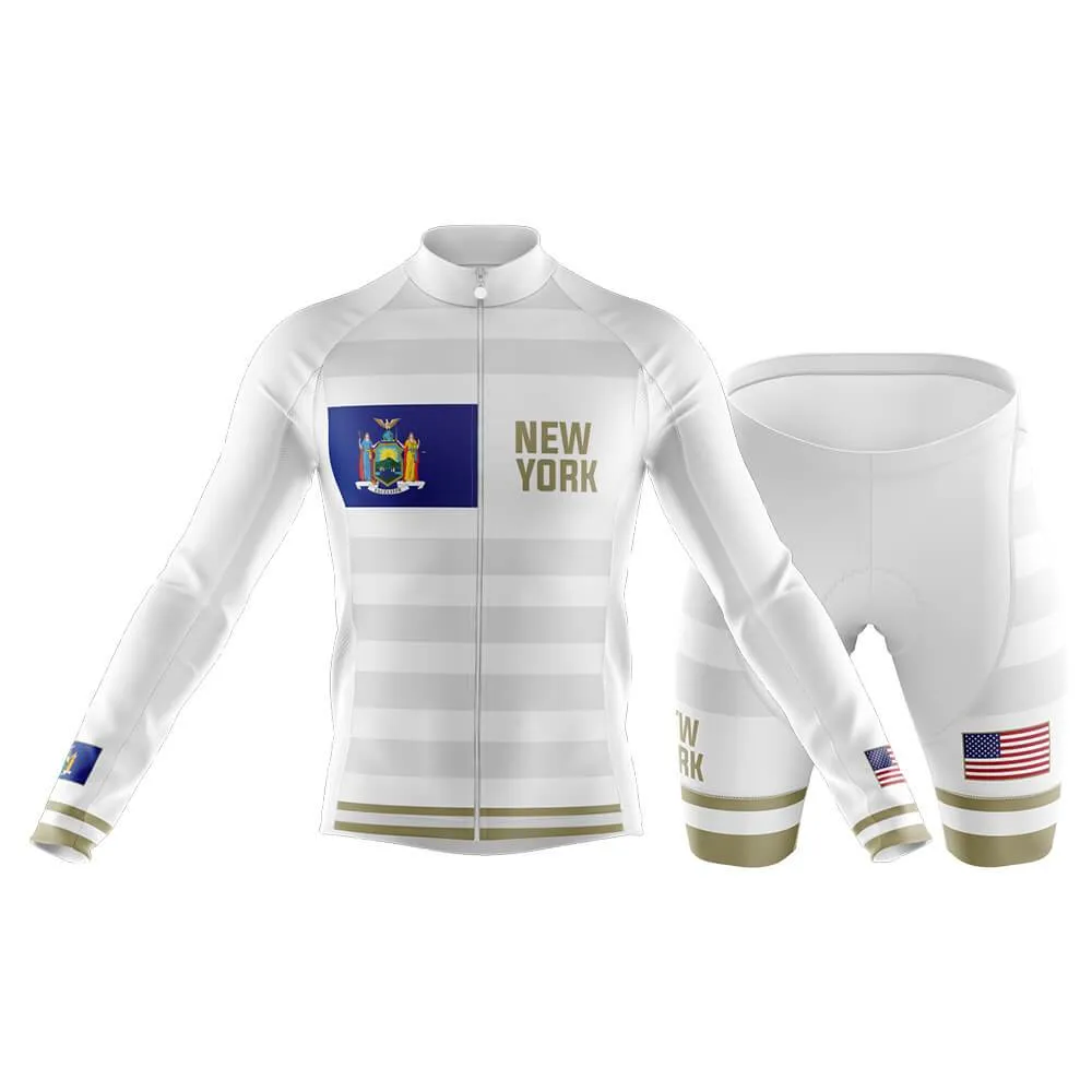 New York (BB Signature) (White) Club Cycling Kit