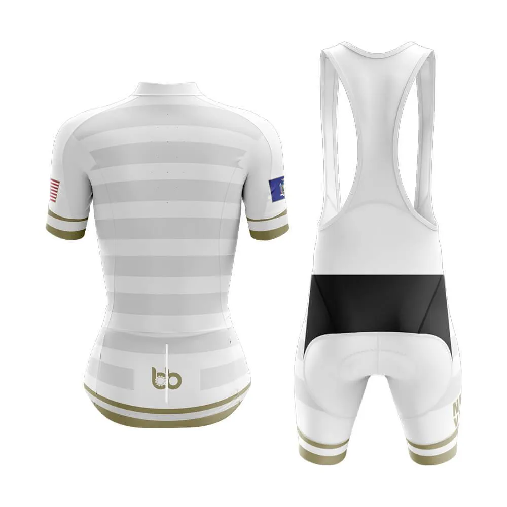 New York (BB Signature) (White) Club Cycling Kit