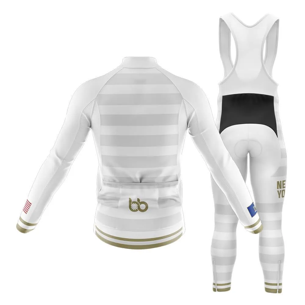 New York (BB Signature) (White) Club Cycling Kit