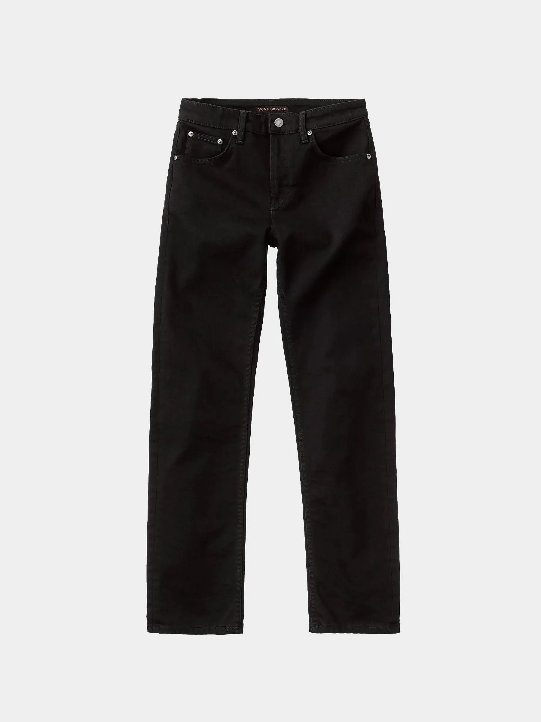 Nudie Jeans Straight Sally in Everblack