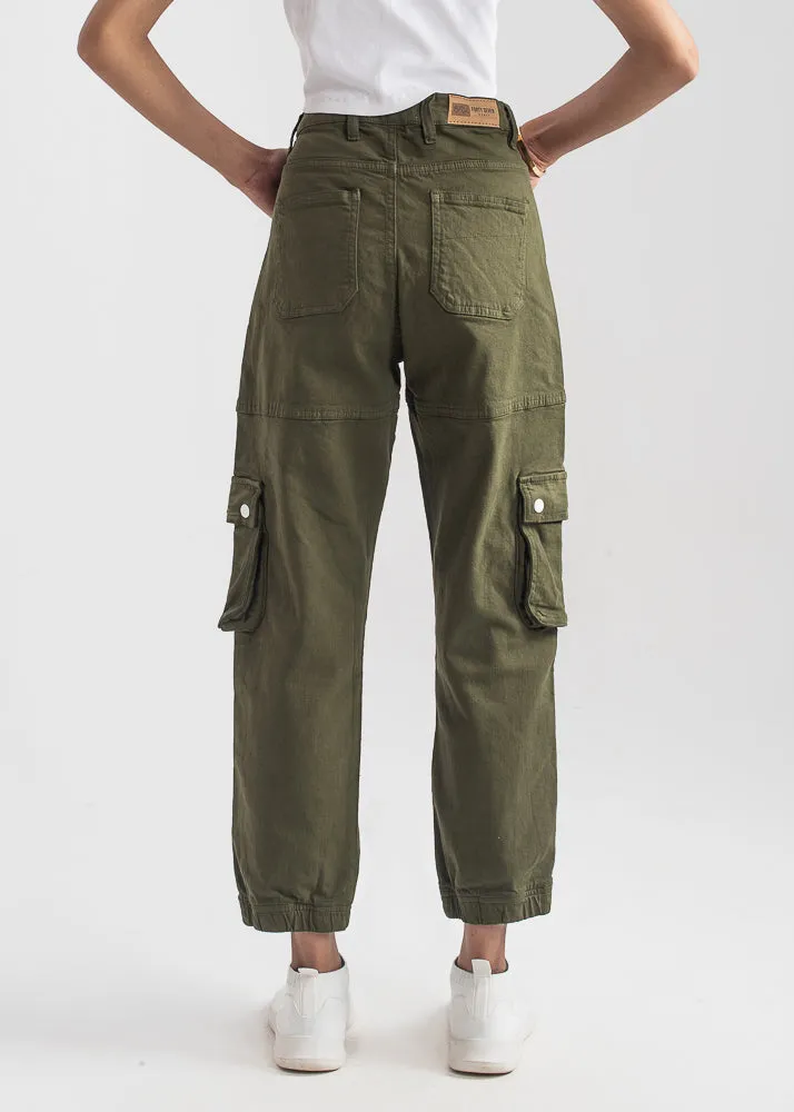 Olive Green Cargo Pants