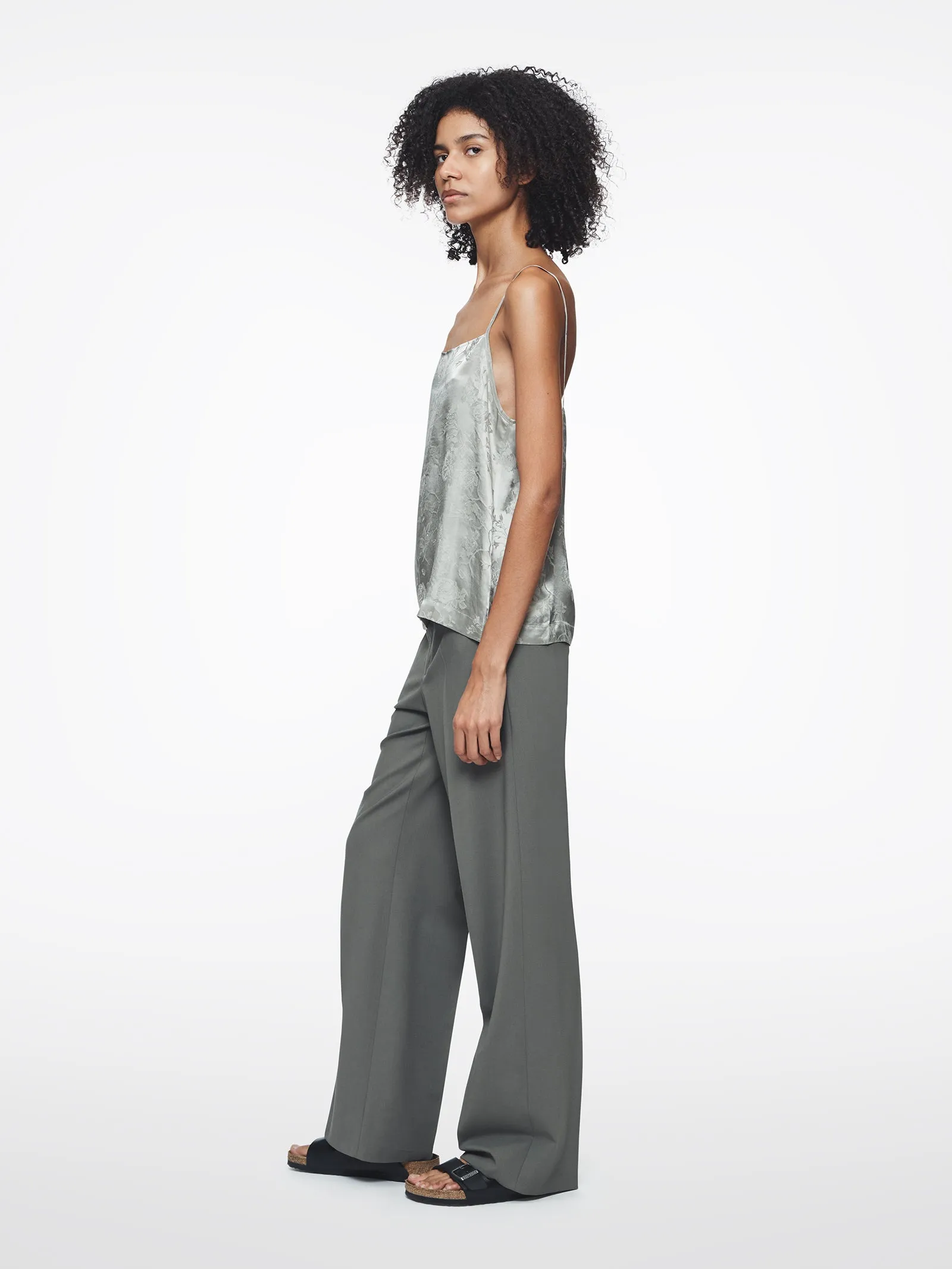 Oversized Trouser in Gravel