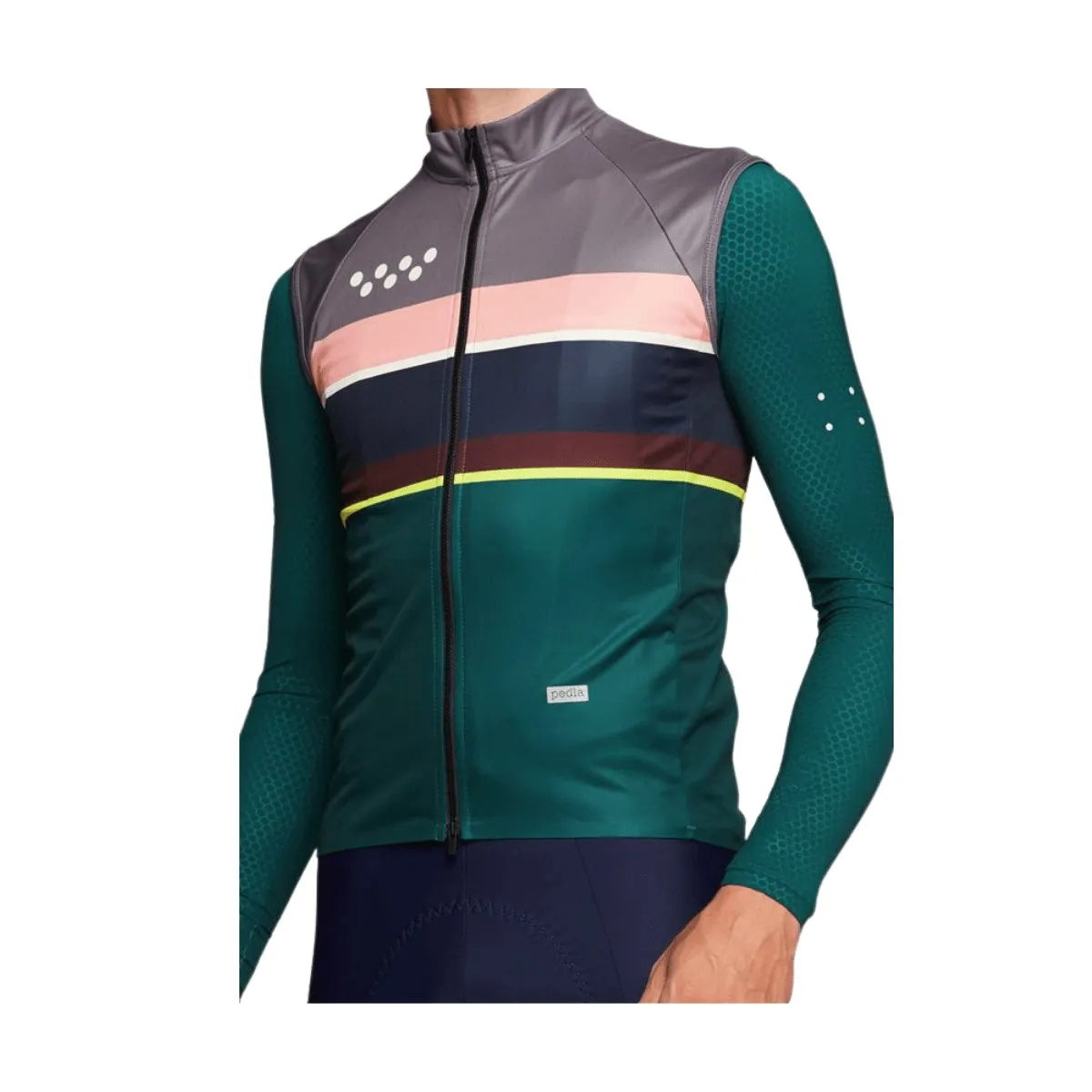 Pedla WindTech Green Vest