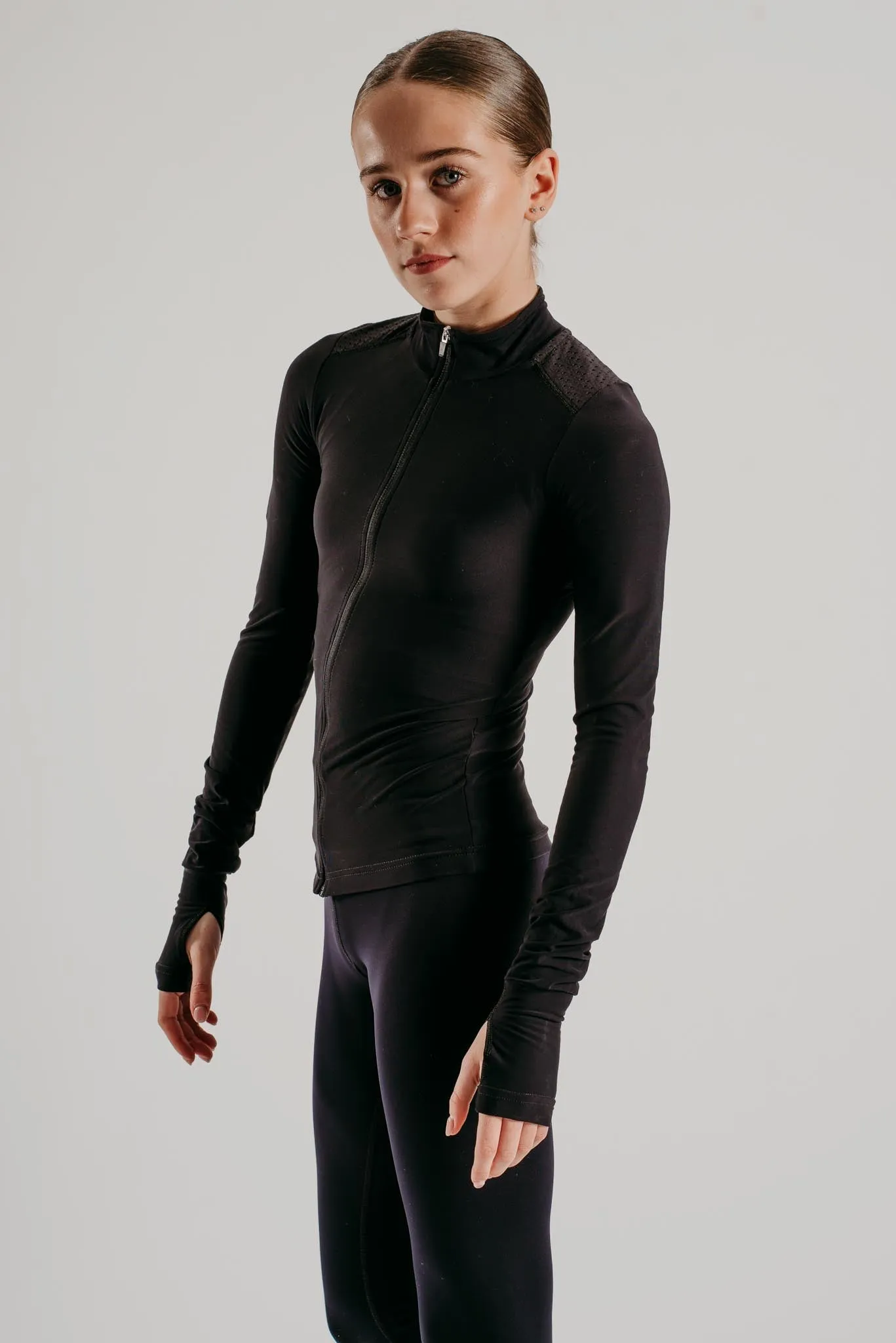 Phoenix Full Zip Base Layer Mesh Top