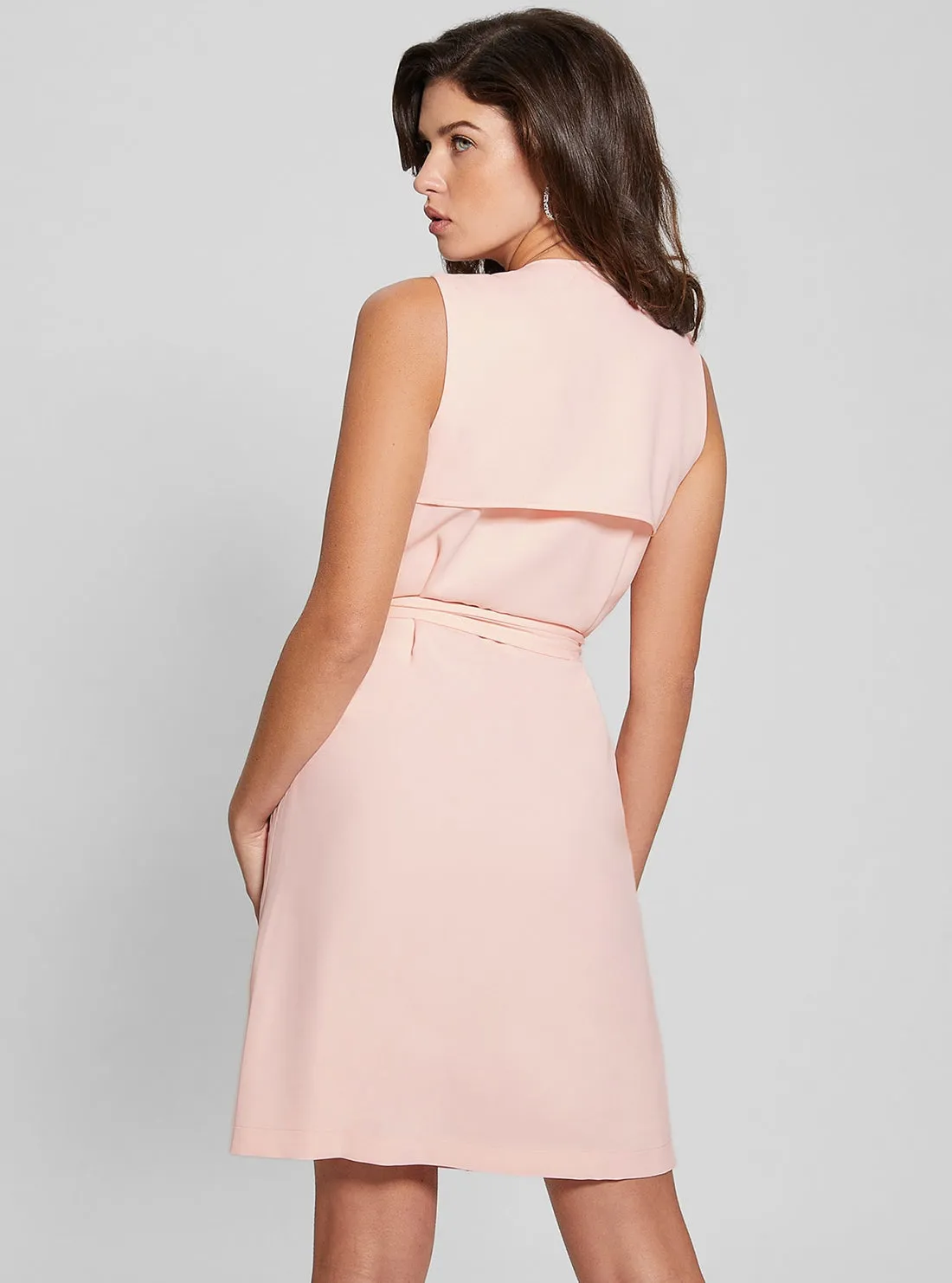 Pink Everly Trench Dress