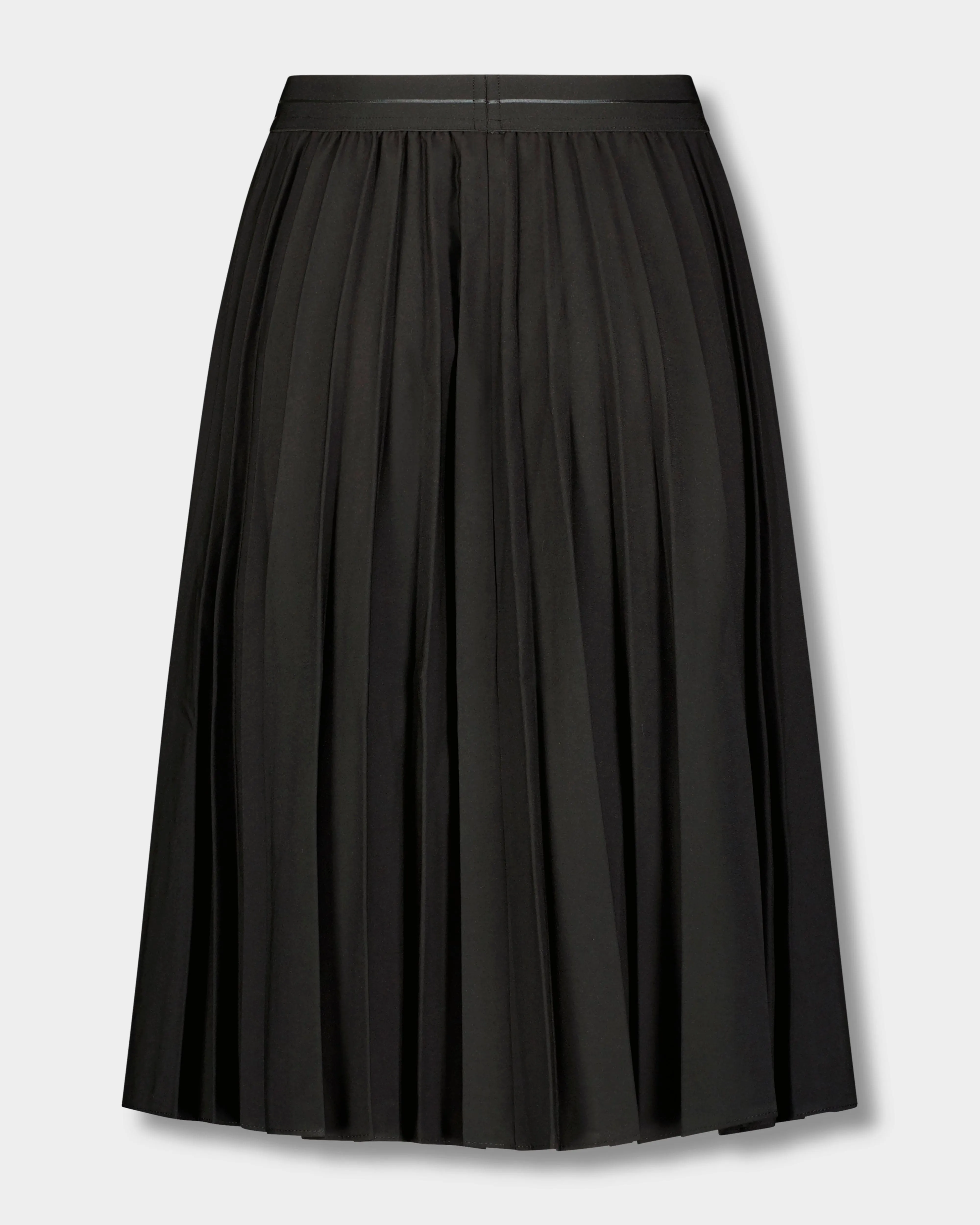 PLEATED SKIRT 27"- BLACK