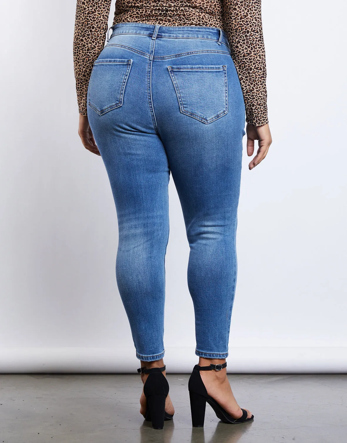 Plus Size Stella High Rise Skinny Jeans