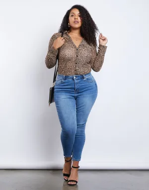 Plus Size Stella High Rise Skinny Jeans