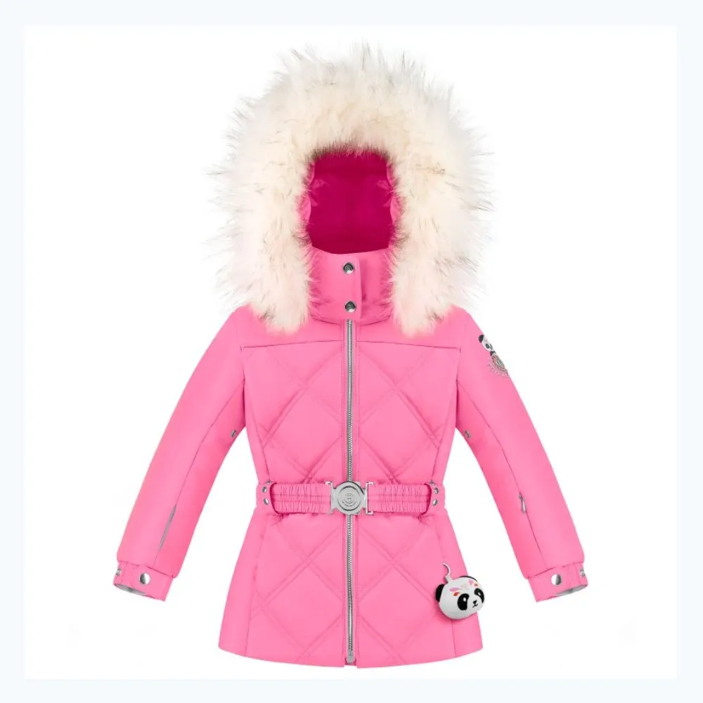 Poivre Blanc Girls Ski Jacket - Lolly Pink 2-7 yrs